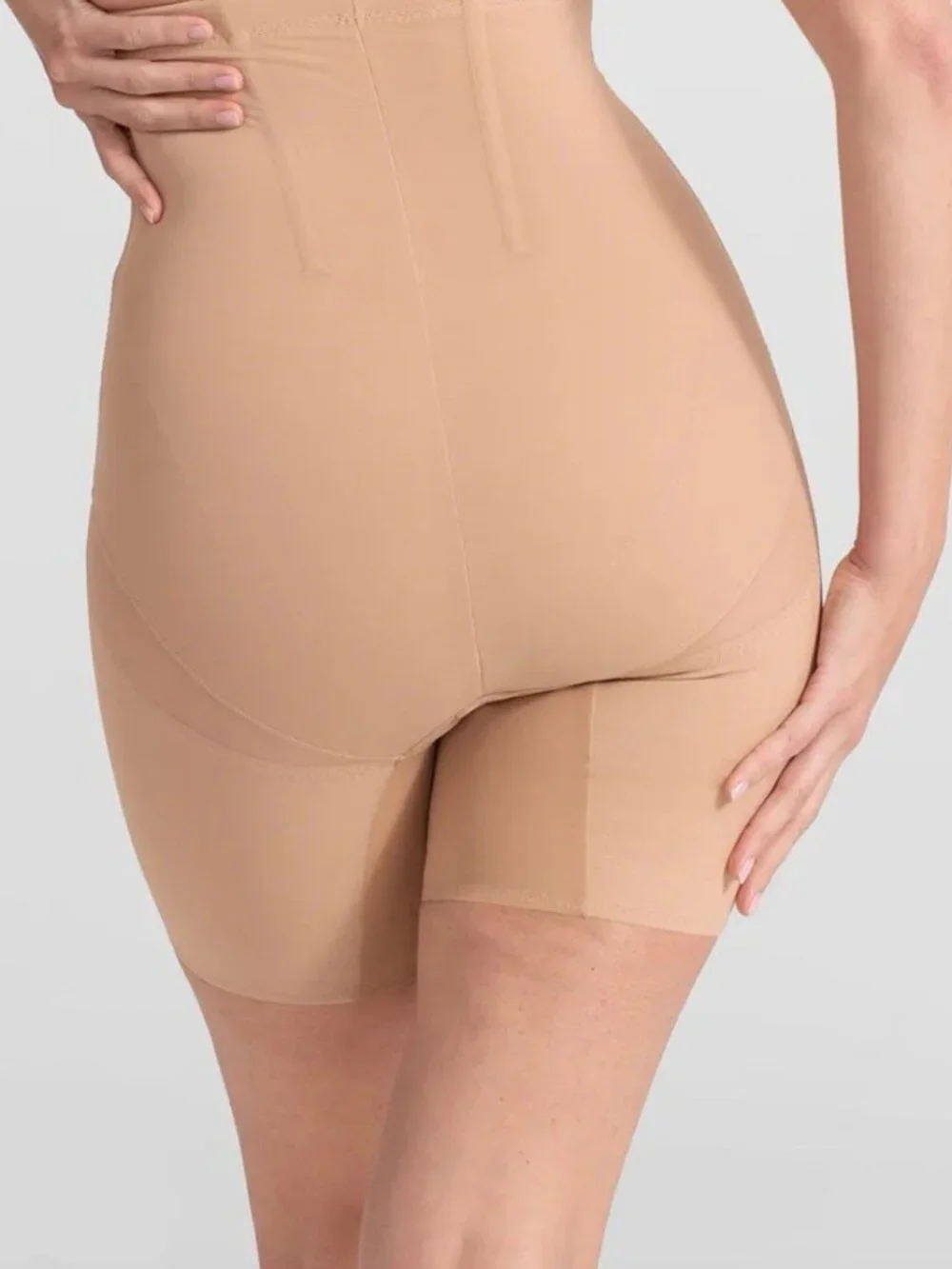 HoneyLove SuperPower Short All Over Sand Targeted Shapewear